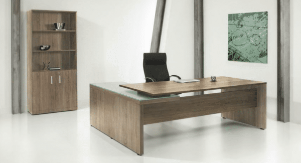 Directiebureau hoek 230x100x75 cm Manager - Afbeelding 3