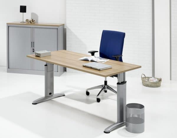Verstelbaar bureau Work 140 x 80cm - Afbeelding 3