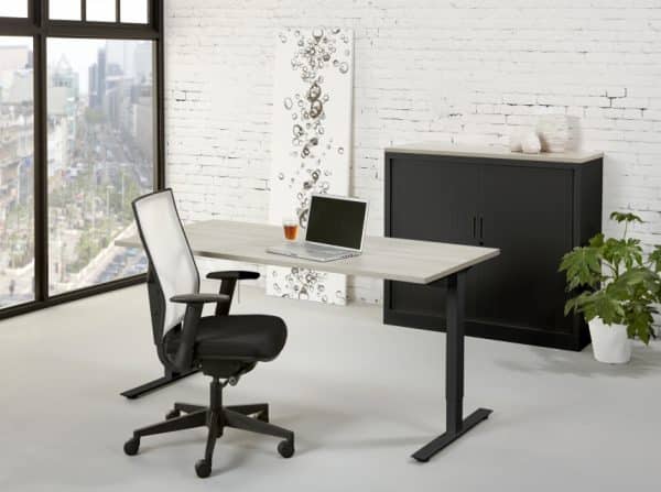 Verstelbaar bureau Teezz 120 x 80cm - Afbeelding 4