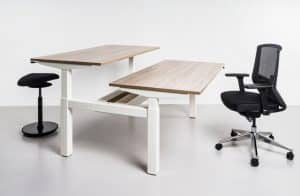 Duo-bureau Joob 120x80cm Zit/zit