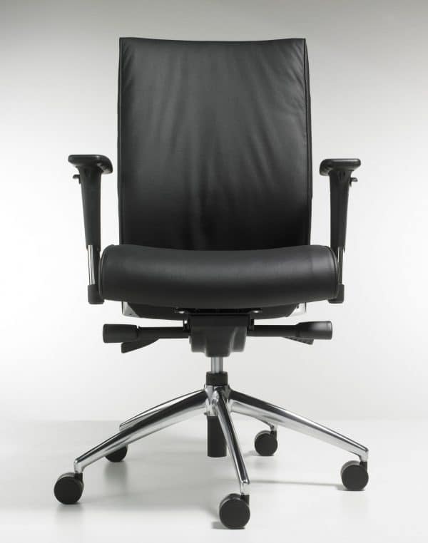 Bureaustoel | Model 7240 | Zwart Kunstleder - Afbeelding 3