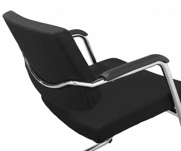 Vergaderstoel Elan | Gestoffeerd / kunstleder - Afbeelding 3