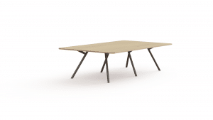 Vergadertafel rechthoek Bridge | B360xD120cm