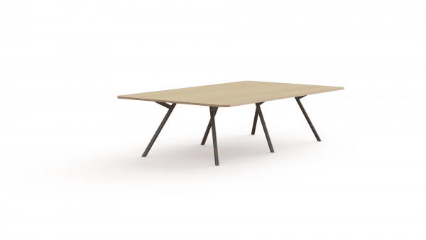 Vergadertafel rechthoek Bridge | B480xD160cm