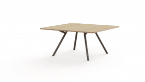 Vergadertafel vierkant Bridge | B120xD120cm
