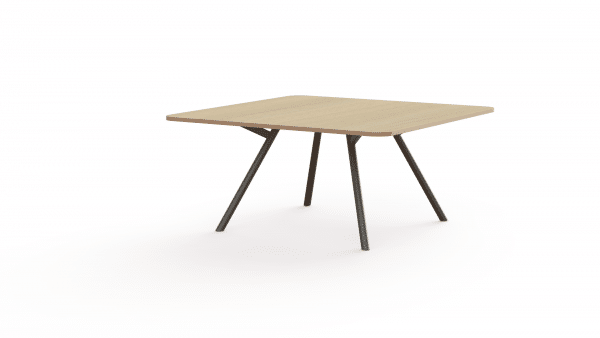 Vergadertafel vierkant Bridge | B120xD120cm