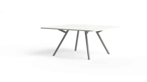 Vergadertafel vierkant Bridge | B120xD120cm - Afbeelding 2