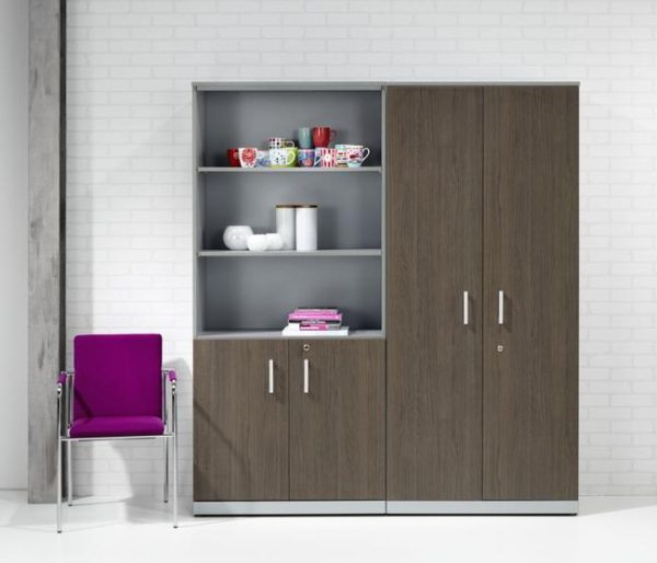 Draaideurkast hout open 200x90x42cm | NL627WW - Afbeelding 7