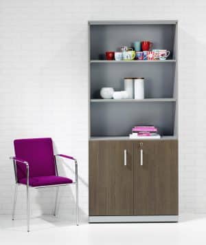 Draaideurkast hout open 200x90x42cm | NL627WW