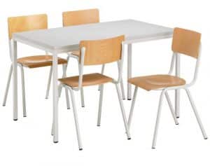Tweedehands kantinestoelen
