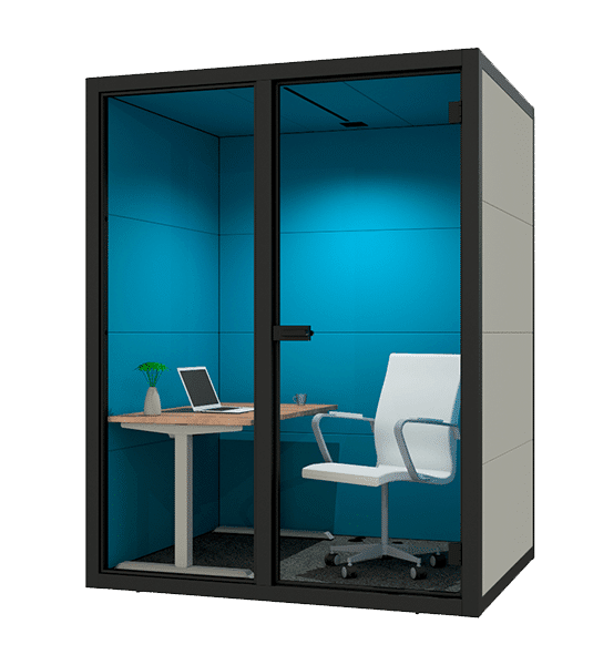 Stiltewerkplek BusyPod Lounge voor 4 personen