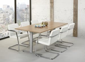 Vergadertafel rechthoek Teezz | B200xD100cm