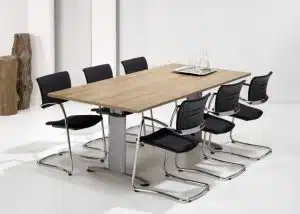 Vergadertafel rechthoek Work | 200x100cm