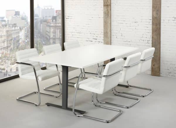 Vergadertafel rechthoek Teezz | B200xD100cm - Afbeelding 5