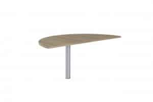 Basic aanbouw half rond