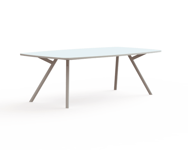 Vergadertafel rechthoek Bridge | B240xD120cm - Afbeelding 3