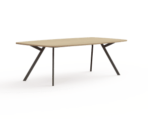 Vergadertafel rechthoek Bridge | B240xD120cm