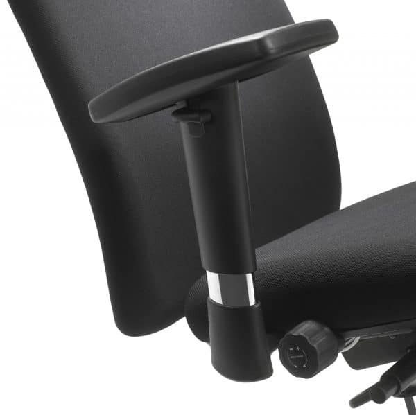 Zwarte bureaustoel Model 2121 - Afbeelding 3