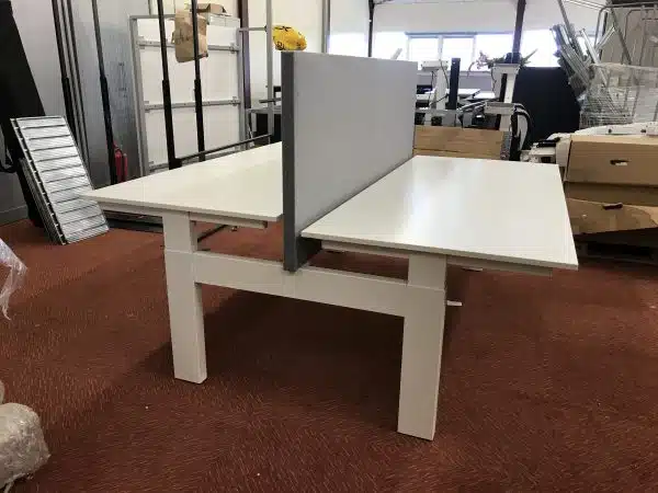 Duo-bureau Voortman | Hi Tee Duo | B180xD80cm - Afbeelding 2