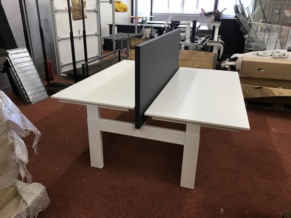 Duo-bureau Voortman | Hi Tee Duo | B180xD80cm - Afbeelding 6
