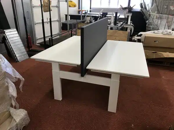 Duo-bureau Voortman | Hi Tee Duo | B180xD80cm - Afbeelding 6
