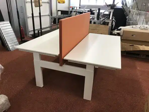 Duo-bureau Voortman | Hi Tee Duo | B180xD80cm - Afbeelding 4