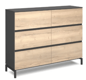 Dressoirkast Cube hoog
