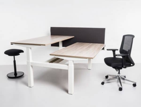 Duo zit sta bureau 160x80 cm Nirvana - Afbeelding 4