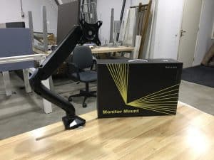 Enkele monitorarm met gasveer | GSM03