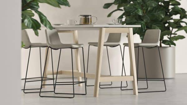 Bartafel 160x70cm Nova Wood - Afbeelding 2