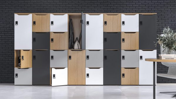 Houten lockerkasten - Afbeelding 2