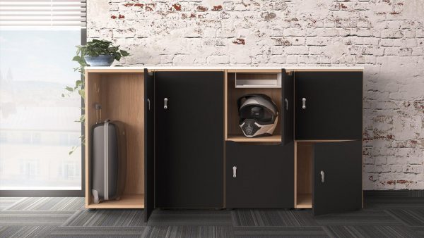 Houten lockerkasten - Afbeelding 6