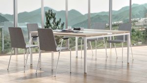 Nova vergadertafel 8 persoons | 160cm x 164cm