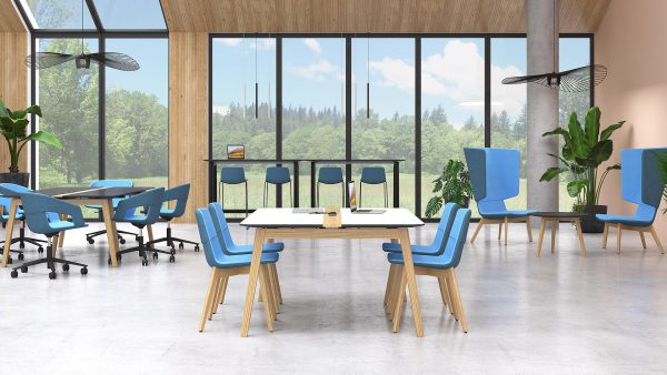 Bel/loungestoel Twist&Sit aluminium 4-sterframe - Afbeelding 19