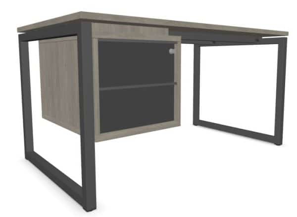 Thuiswerkplek bureau met ladenblok 140x80cm - Afbeelding 5