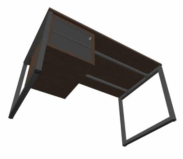 Thuiswerkplek bureau met ladenblok 140x80cm - Afbeelding 2