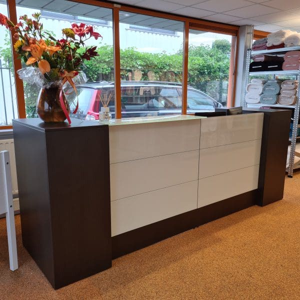 Receptiebalie | Groot model | Glaspanelen - Afbeelding 11