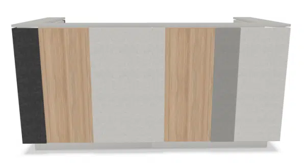 Receptiebalie Domino | Ruime keuze in kleur en afmeting - Afbeelding 3