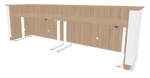 Receptiebalie Domino | Ruime keuze in kleur en afmeting - Afbeelding 9