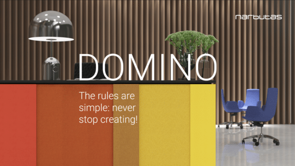 Receptiebalie Domino | Ruime keuze in kleur en afmeting - Afbeelding 2