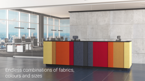 Receptiebalie Domino | Ruime keuze in kleur en afmeting - Afbeelding 3