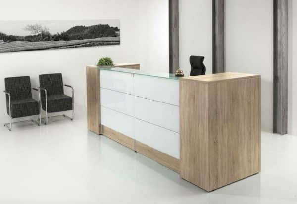 Receptiebalie | Groot model | Glaspanelen - Afbeelding 3