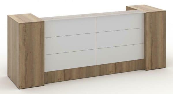 Receptiebalie | Groot model | Glaspanelen - Afbeelding 5