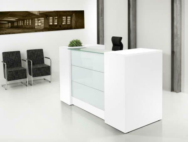Receptiebalie | Klein model | Glaspanelen - Afbeelding 3