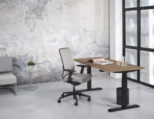 Zit sta bureau elektrisch 180x80 Basic