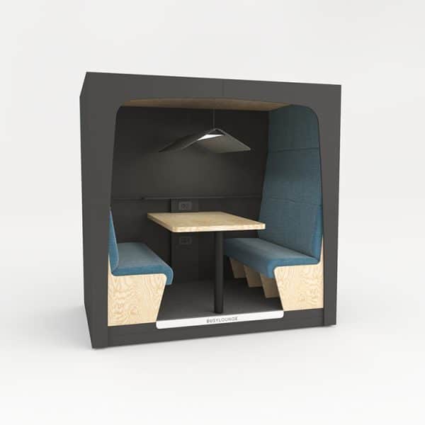 Stiltewerkplek BusyPod Lounge voor 4 personen