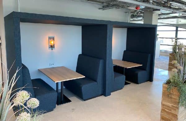 Stilte werkplek voor 4 personen Model Sydney - Afbeelding 4