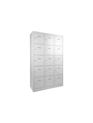 Lockerkast 15 lockers | Met brievensleuf