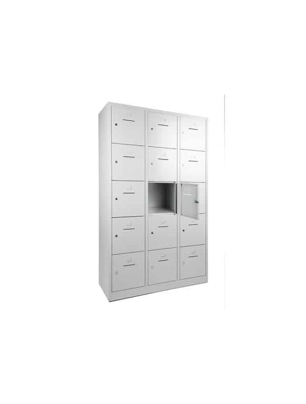 Lockerkast 15 lockers | Met brievensleuf - Afbeelding 2