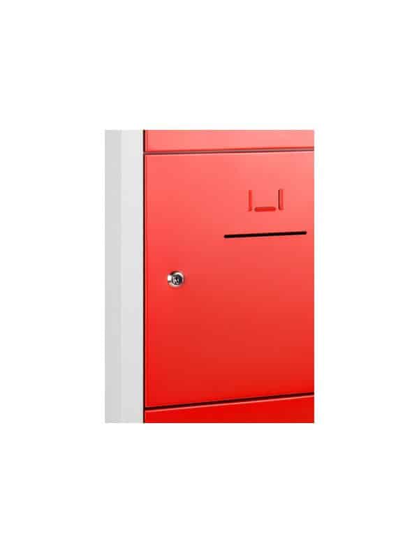 Lockerkast 15 lockers | Met brievensleuf - Afbeelding 8